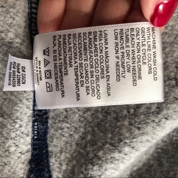 Tommy Bahama Pullover Sweatshirt Blue/Grey Size L - Picture 6 of 6